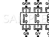 1995 Nissan Maxima GXE 3.0 V6 GAS Wiring Diagram