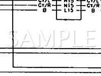 1995 Nissan Pathfinder LE 3.0 V6 GAS Wiring Diagram