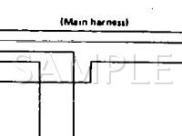 1995 Nissan Pickup Short BED XE 2.4 L4 GAS Wiring Diagram