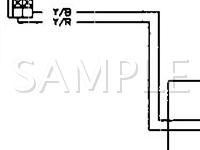 1995 Nissan Pickup Short BED XE 2.4 L4 GAS Wiring Diagram