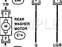 1995 Nissan Quest GXE 3.0 V6 GAS Wiring Diagram