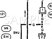 1995 Nissan Quest GXE 3.0 V6 GAS Wiring Diagram