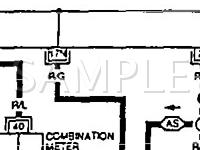 1995 Nissan Sentra GXE 1.6 L4 GAS Wiring Diagram