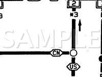 1996 Nissan 300ZX 2+2 3.0 V6 GAS Wiring Diagram