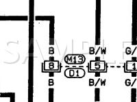 1996 Nissan 300ZX  3.0 V6 GAS Wiring Diagram