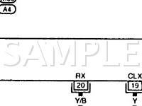 1996 Nissan Altima SE 2.4 L4 GAS Wiring Diagram