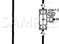 1996 Nissan Maxima GXE 3.0 V6 GAS Wiring Diagram