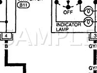 1996 Nissan Maxima GLE 3.0 V6 GAS Wiring Diagram