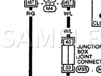 1996 Nissan Maxima SE 3.0 V6 GAS Wiring Diagram
