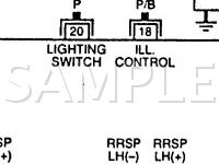 1996 Nissan Quest XE 3.0 V6 GAS Wiring Diagram