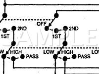 1996 Nissan Sentra E 1.6 L4 GAS Wiring Diagram