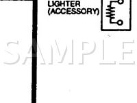 1996 Nissan Sentra XE 1.6 L4 GAS Wiring Diagram