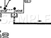 1996 Nissan Sentra GXE 1.6 L4 GAS Wiring Diagram