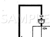 1997 Nissan Maxima GLE 3.0 V6 GAS Wiring Diagram