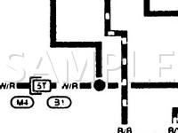 1997 Nissan Maxima GLE 3.0 V6 GAS Wiring Diagram