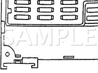 1997 Nissan Pathfinder LE 3.3 V6 GAS Wiring Diagram