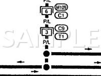 1997 Nissan Pickup XE 2.4 L4 GAS Wiring Diagram