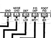 1997 Nissan Quest GXE 3.0 V6 GAS Wiring Diagram