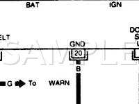 1997 Nissan Quest GXE 3.0 V6 GAS Wiring Diagram