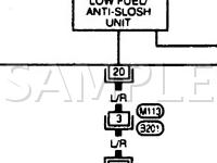 1997 Nissan Quest XE 3.0 V6 GAS Wiring Diagram