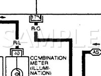 1997 Nissan 200SX SE 1.6 L4 GAS Wiring Diagram