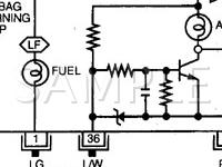 1998 Nissan Frontier  2.4 L4 GAS Wiring Diagram