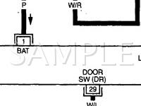 1998 Nissan Maxima GLE 3.0 V6 GAS Wiring Diagram