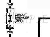 1998 Nissan Pathfinder  3.3 V6 GAS Wiring Diagram