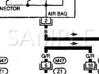 1998 Nissan Pathfinder  3.3 V6 GAS Wiring Diagram