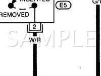 1999 Nissan Pathfinder  3.3 V6 GAS Wiring Diagram
