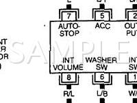 1998 Nissan Pathfinder  3.3 V6 GAS Wiring Diagram