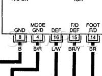 1998 Nissan Quest GXE 3.0 V6 GAS Wiring Diagram