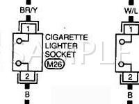 1998 Nissan Quest GXE 3.0 V6 GAS Wiring Diagram