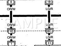 1999 Nissan Quest  3.3 V6 GAS Wiring Diagram