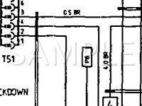 1994 Porsche 928 GTS 5.4 V8 GAS Wiring Diagram