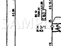 1997 Porsche Boxster  2.5 H6 GAS Wiring Diagram