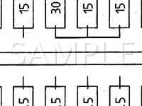 1998 Porsche Boxster  2.5 H6 GAS Wiring Diagram