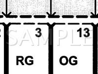 2001 Land Rover Range Rover  4.6 V8 GAS Wiring Diagram