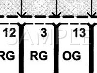 2001 Land Rover Range Rover  4.6 V8 GAS Wiring Diagram