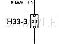 2000 Saab 9-3 SE 2.0 L4 GAS Wiring Diagram