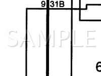 2000 Saab 9-3  2.0 L4 GAS Wiring Diagram