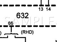 2000 Saab 9-3 Viggen 2.3 L4 GAS Wiring Diagram