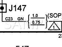 2000 Saab 9-5  2.3 L4 GAS Wiring Diagram