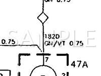 1990 Saab 9000  2.0 L4 GAS Wiring Diagram