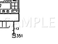 1990 Saab 900  2.0 L4 GAS Wiring Diagram