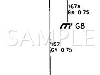 1991 Saab 9000  2.3 L4 GAS Wiring Diagram