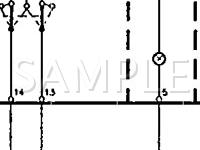 1991 Saab 900  2.1 L4 GAS Wiring Diagram