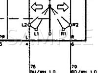 1991 Saab 9000 CD 2.3 L4 GAS Wiring Diagram