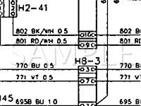 1992 Saab 900 S 2.1 L4 GAS Wiring Diagram