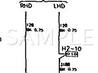 1992 Saab 900  2.0 L4 GAS Wiring Diagram